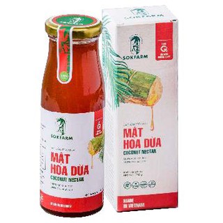 Mật hoa dừa cô đặc hữu cơ sokfarm sản phẩm dành cho người ăn kiêng tiểu đường tuýp 2 ăn keto chỉ số đường thấp