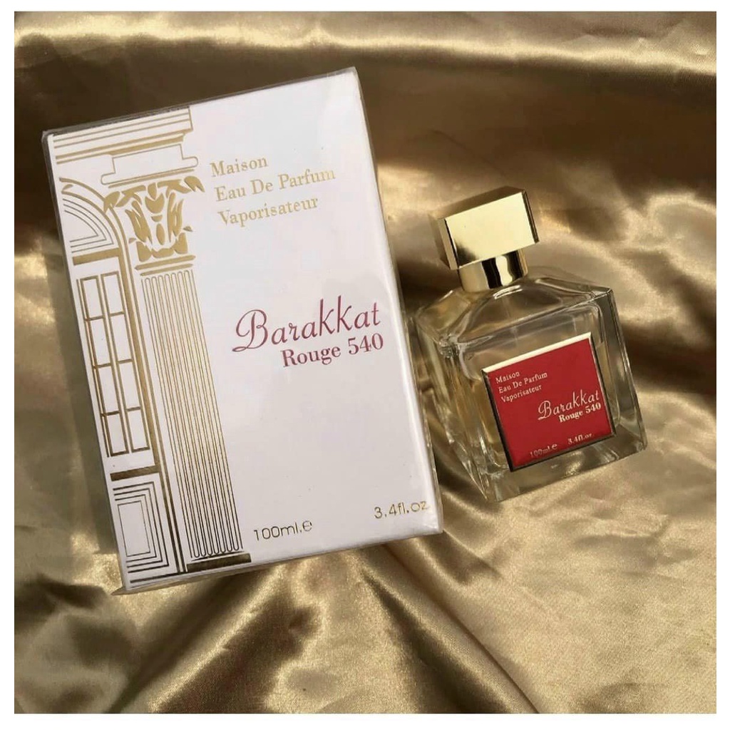 Nước hoa unisex Barakkat Rouge 540 EDP 100ml
