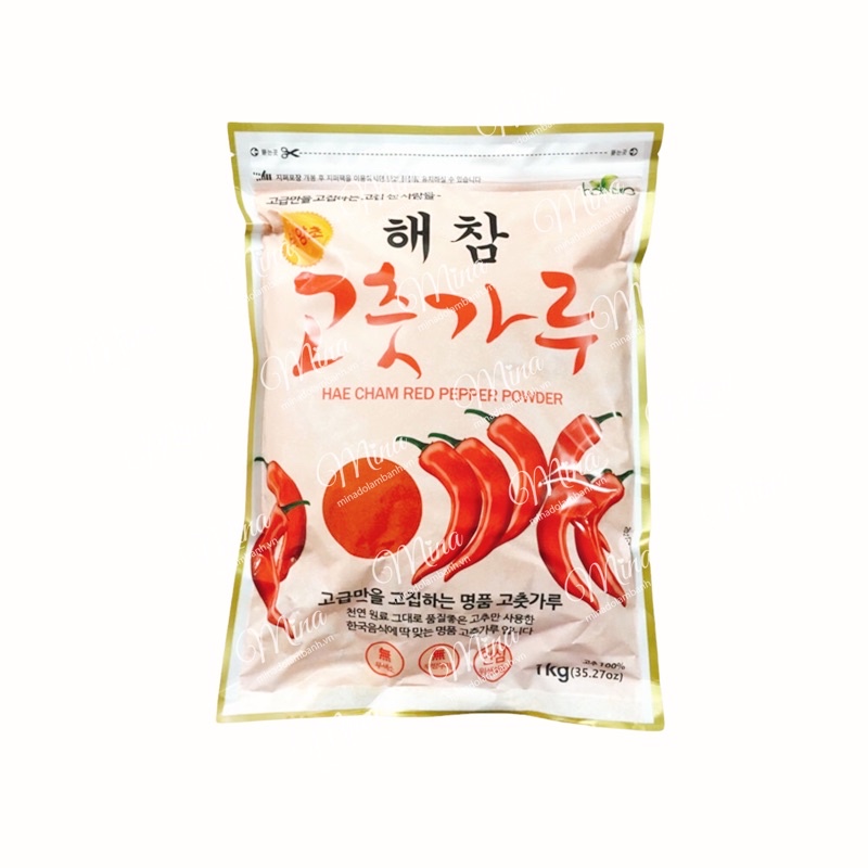 Ớt Bột Mịn Hàn Quốc làm Kim Chi 100g