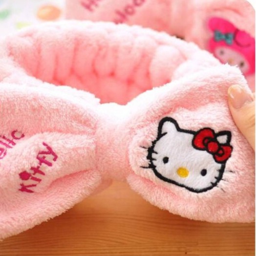 Băng đô giữ tóc XIAODUOJIAJU hình Hello Kitty dễ thương