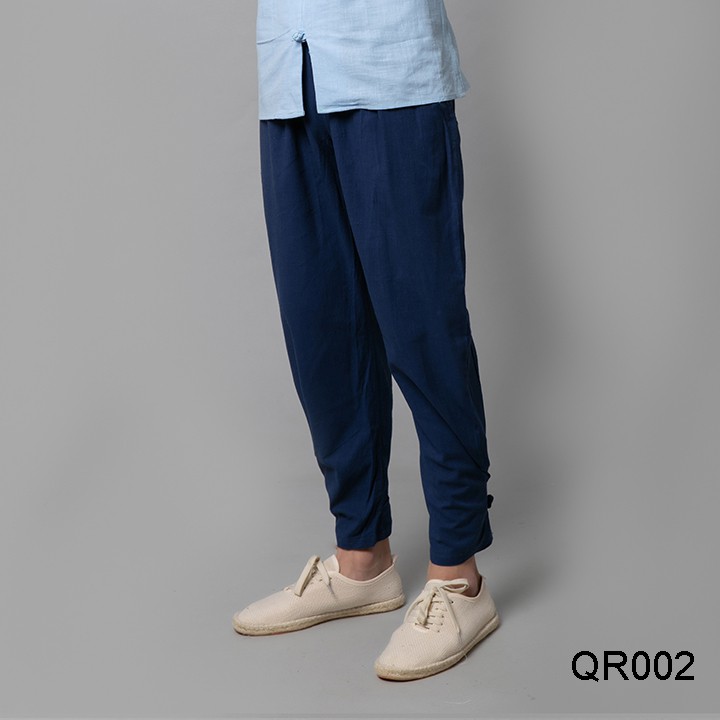 Quần ống túm nam Thời Trang Vải Đũi (Linen) Cao Cấp R.Menswear