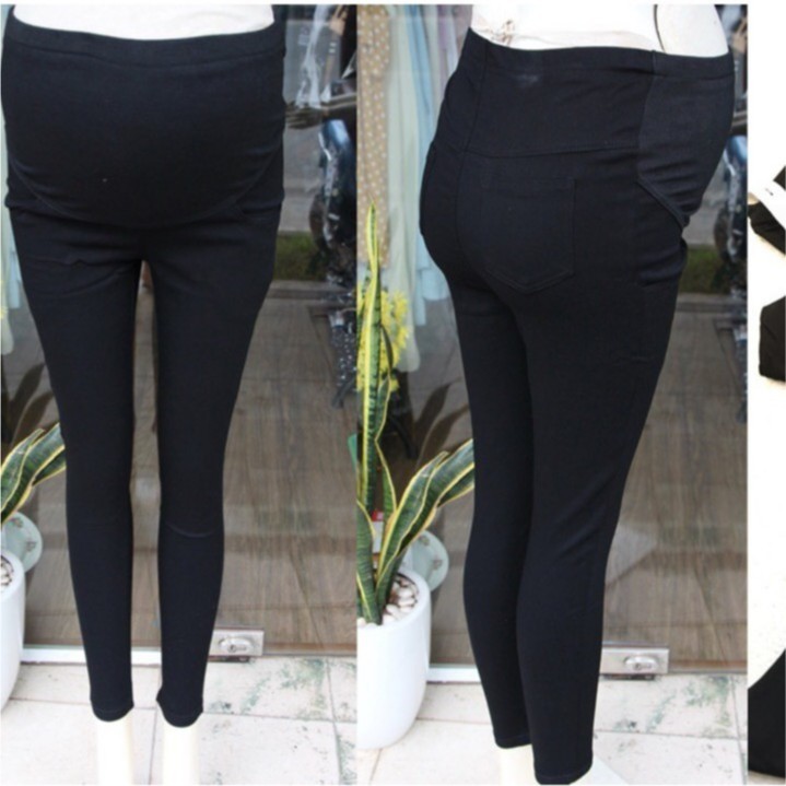 Quần bầu công sở legging size đại 65-80kg (cạp cao và đỡ bụng)