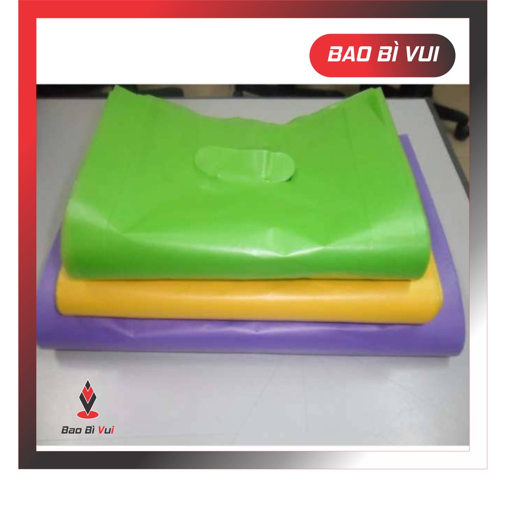 Túi hột xoài bóng dẻo túi đóng hàng, BAO BÌ VUI