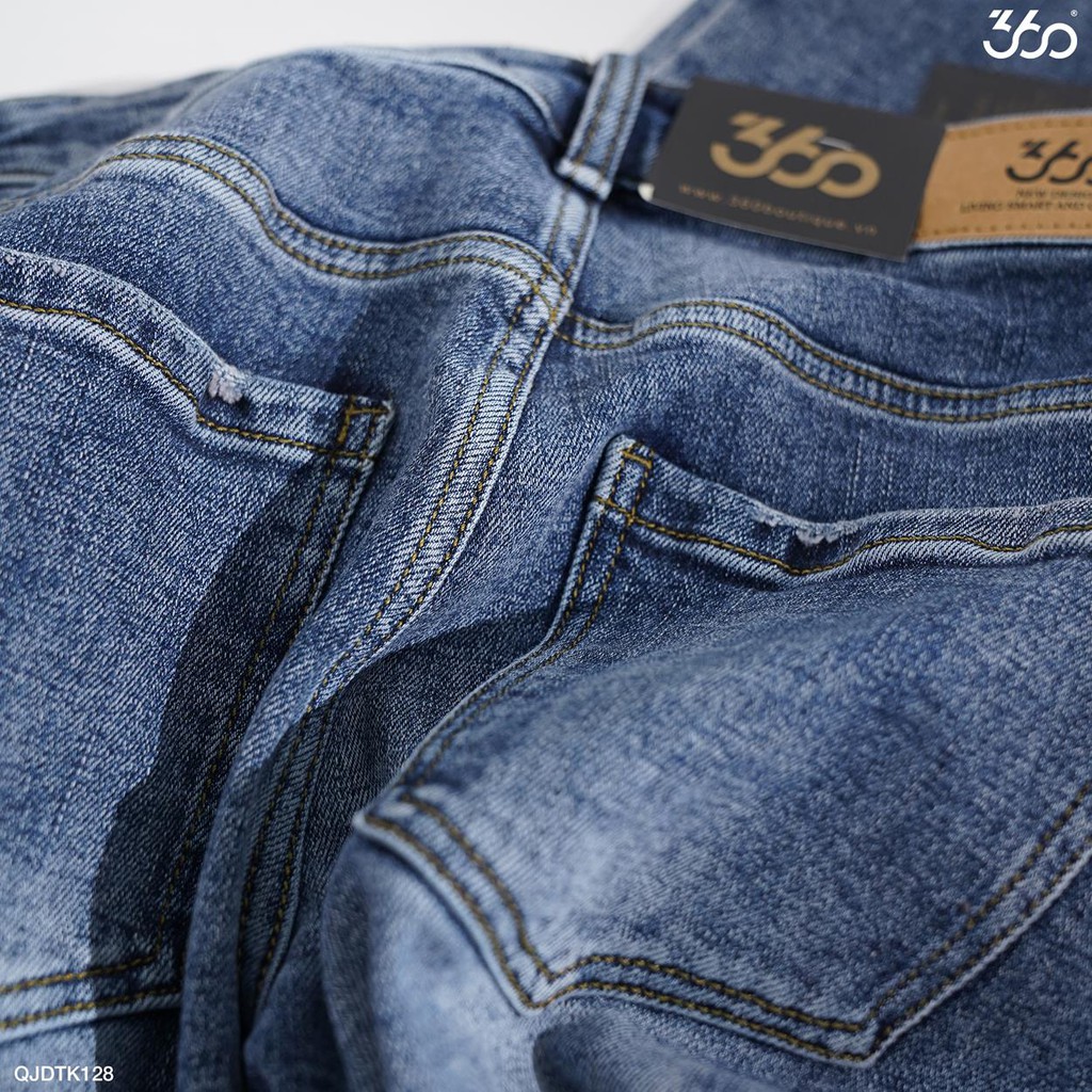 [Mã FAMALLT5 giảm 15% đơn 150K] Quần jean nam cao cấp thương hiệu 360 Boutique - QJDTK128 | BigBuy360 - bigbuy360.vn