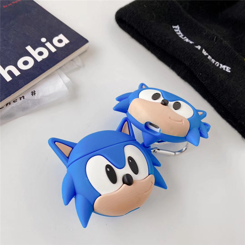 Vỏ Bảo Vệ Hộp Sạc Tai Nghe AirPods Pro 2 1 Bằng Silicon Họa Tiết Hoạt Hình Dễ Thương Chống Rơi Tiện Dụng