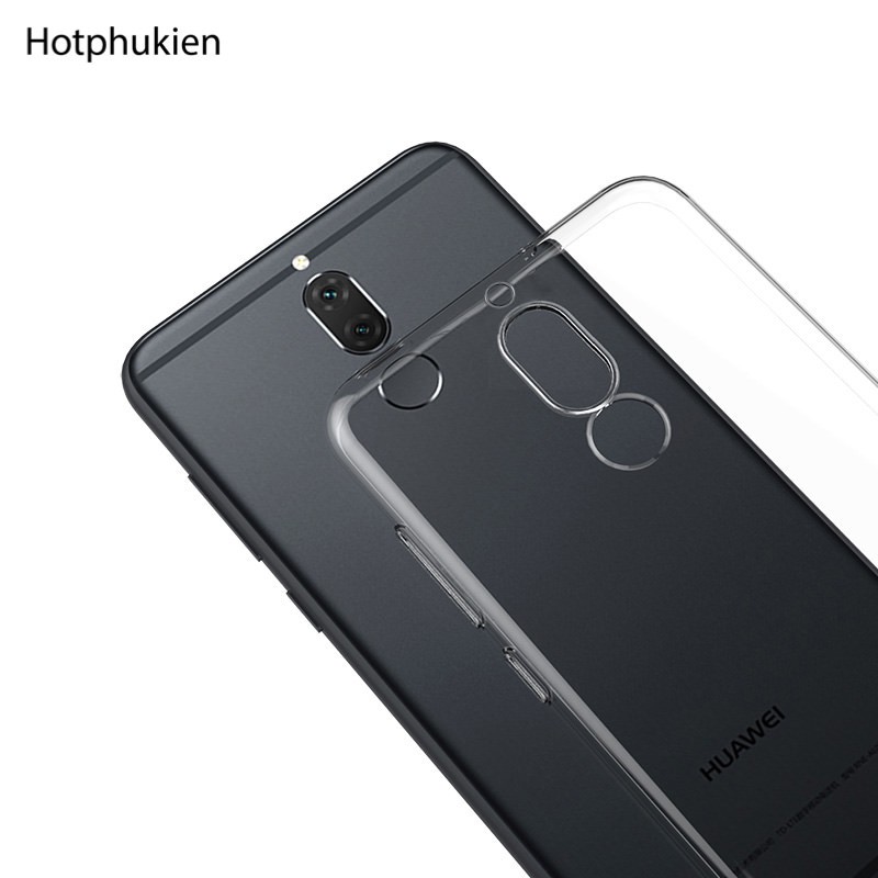 Ốp lưng dẻo silicon Huawei Nova 2i / Huawei Honor 9i Ultra Thin độ mỏng 0.6 mm có gờ bảo vệ Camera