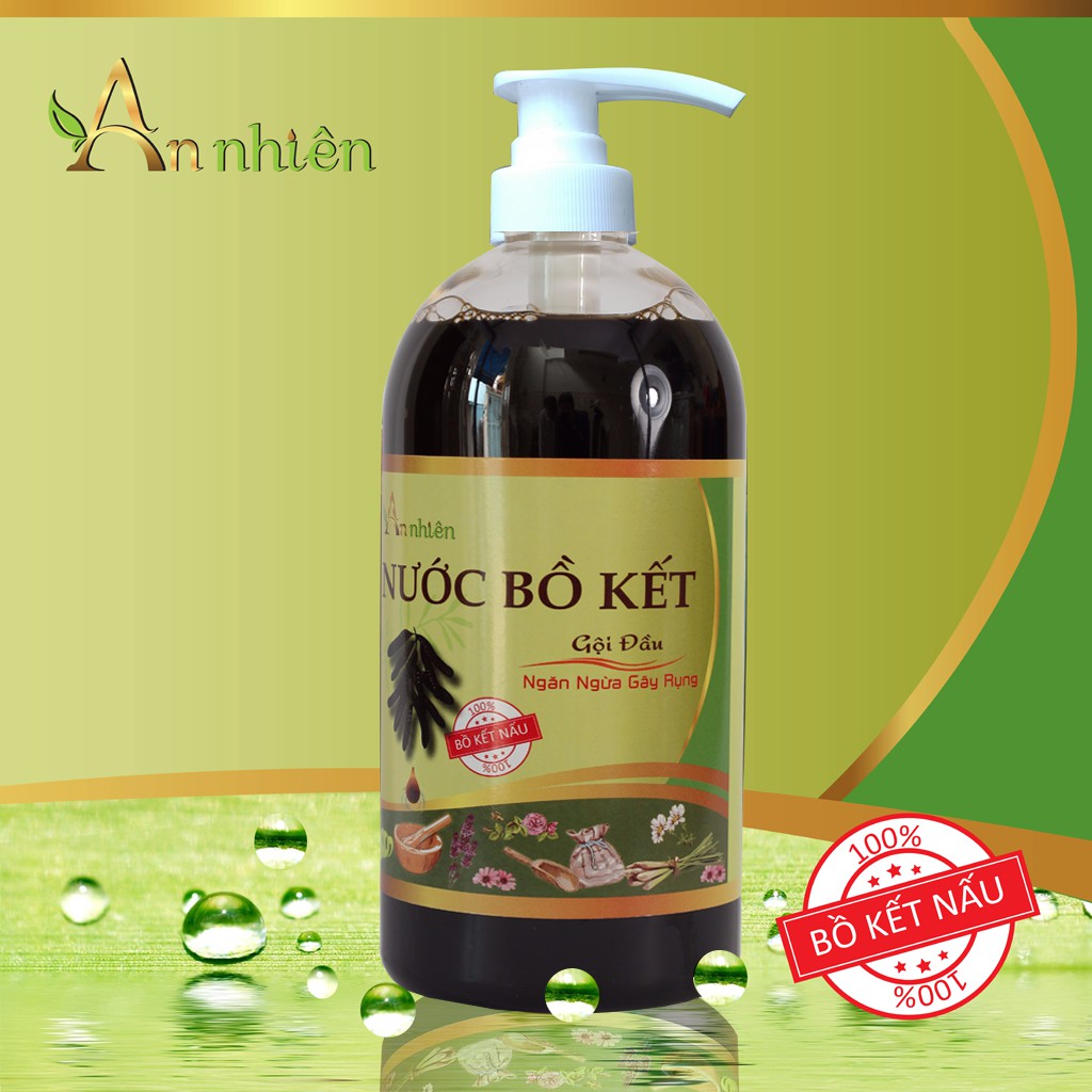 Nước bồ kết gội đầu giảm rụng tóc An Nhiên 1000ml