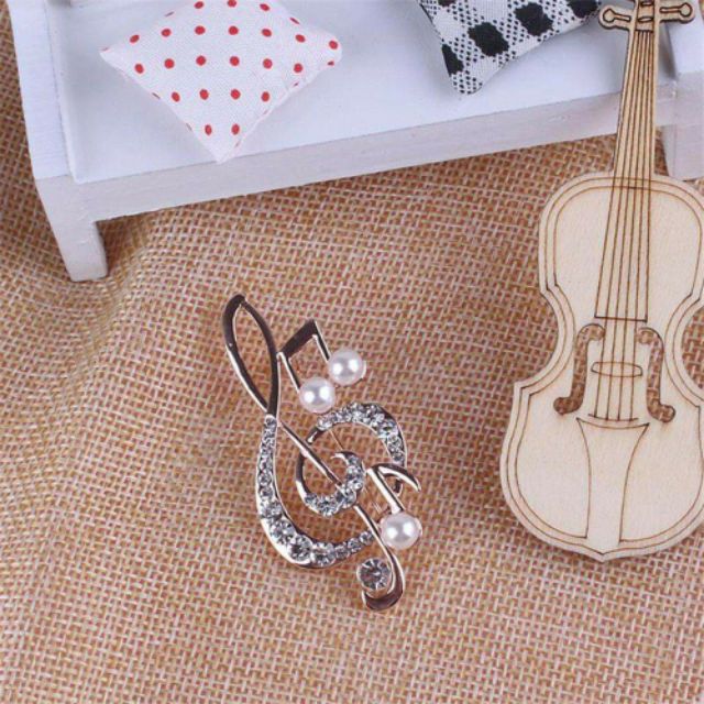 Ghim Cài Áo Phong Cách Âm Nhạc Độc Đáo