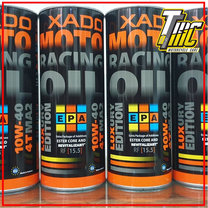 Nhớt XADO Moto Racing Oil Revitalizant 10w40