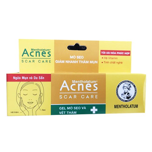 Gel mờ sẹo và vết thâm Acnes Scar Care 12g