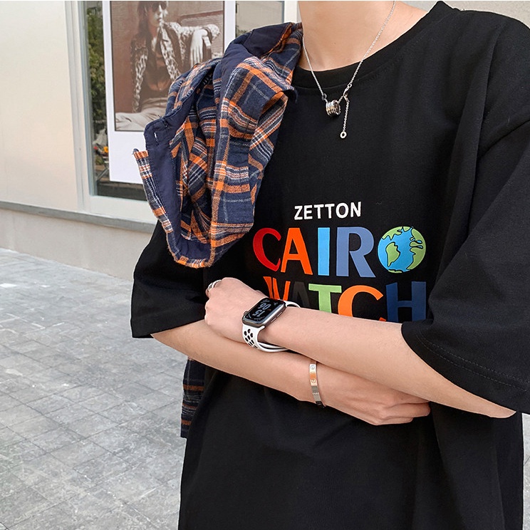 Áo phông unisex form rộng ONEZ tay lỡ oversize Trái Đất thời trang nam nữ