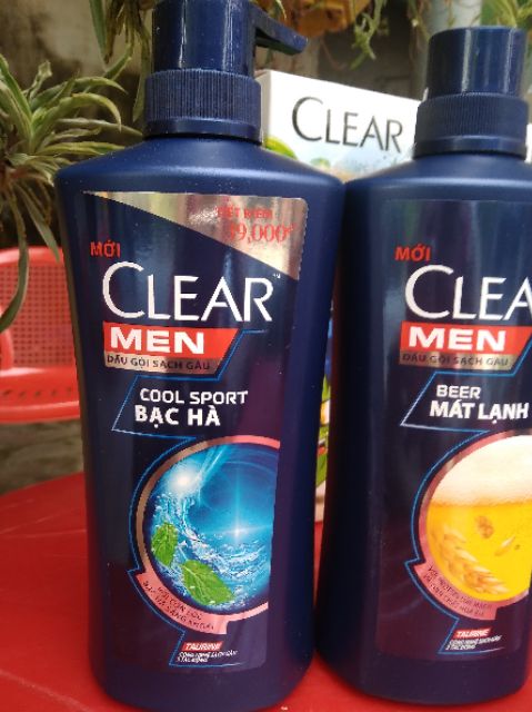 DẦU GỘI CLEAR MEN BEER MÁT LẠNH 650G