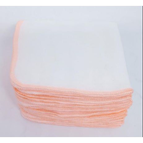 Khăn, gạc sữa 4 lớp mềm, siêu thấm hút dành cho bé KT 25x25cm. Gói 10 khăn.