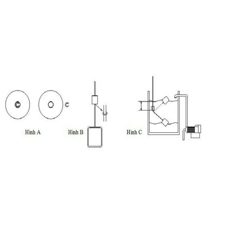 Phao điện bơm nước tự động chống cạn chống tràn ATA2M- ATA5M