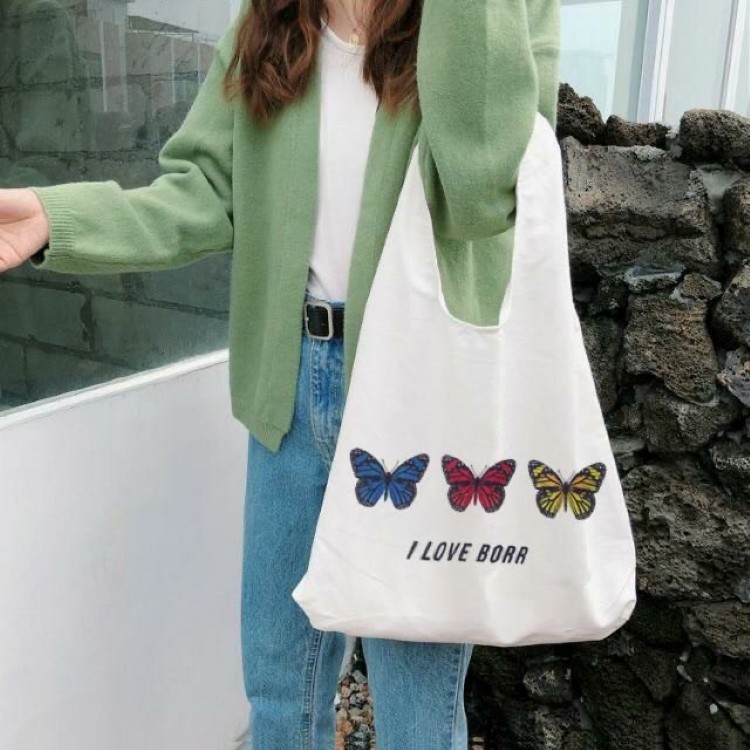 [HOT NHẤT SHOPEE] Túi vải tote đựng đồ canvas đeo chéo nhiều mẫu phong cách Hàn Quốc ca | WebRaoVat - webraovat.net.vn