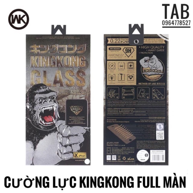 Kính Cường Lực KINGKONG Full Màn Chính Hãng. | BigBuy360 - bigbuy360.vn