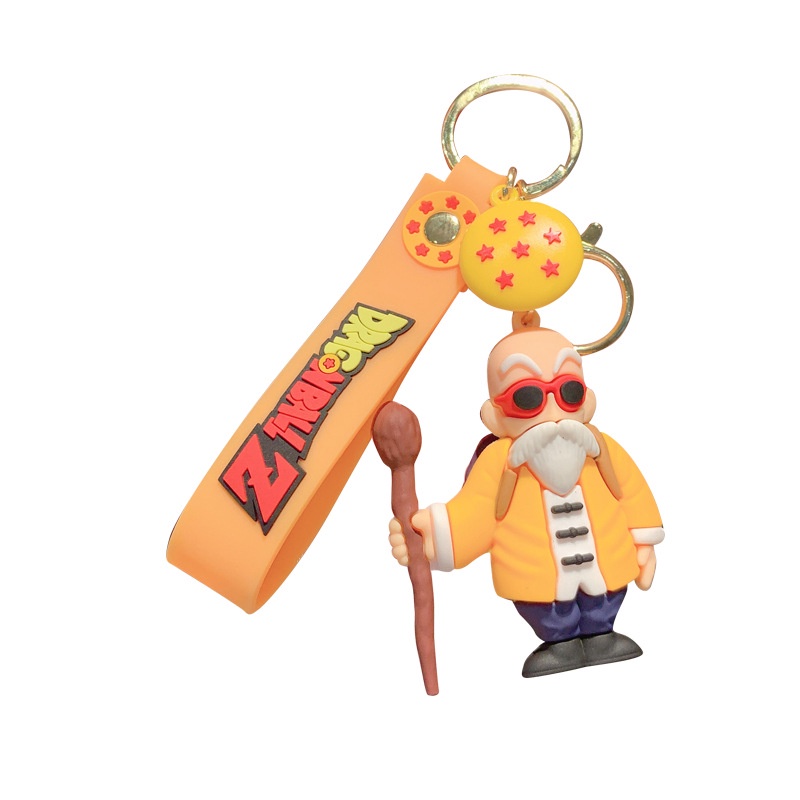 Móc Khóa Nhựa Hình Nhân Vật Goku Trong Phim Hoạt Hình Dragon Ball Dễ Thương