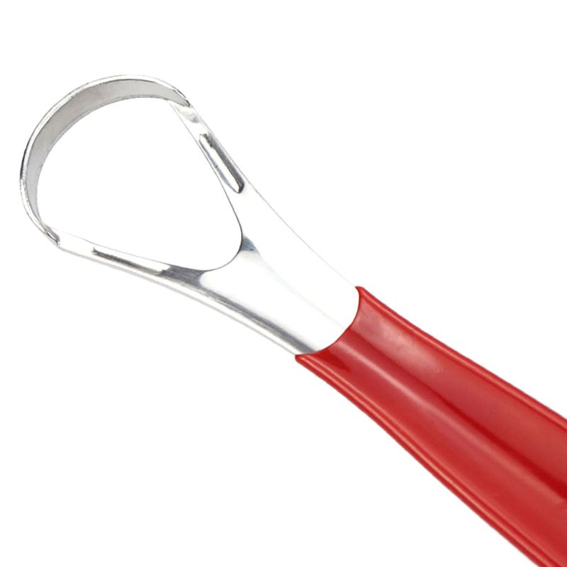 [Hàng mới về] Dụng cụ cạo lưỡi di động bằng thép không gỉ có thể tái sử dụng cho người lớn