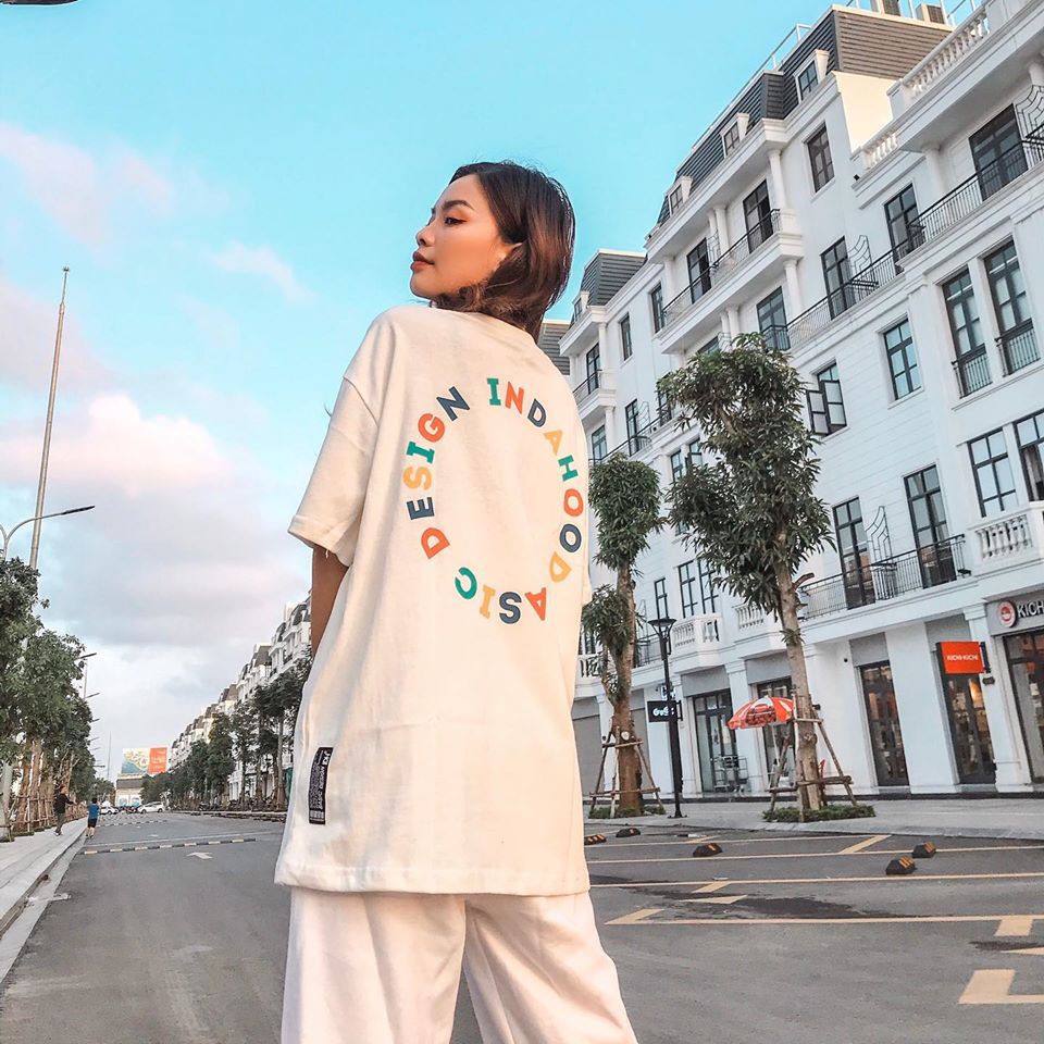 Áo thun IDH CIRCULAR LOGO (WHITE)