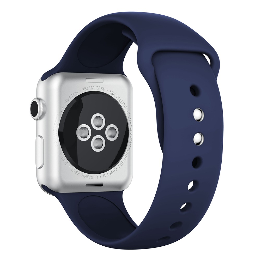 Dây đeo thay thế bằng silicon dành cho đồng hồ thông minh Apple Watch 5 4 3 2 1