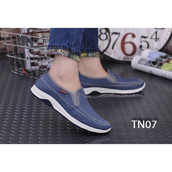 Giày Nam Giá Rẻ 💖FREESHIP💖 Giày Vải Jeans Êm Chân Thoáng Khí | BigBuy360 - bigbuy360.vn