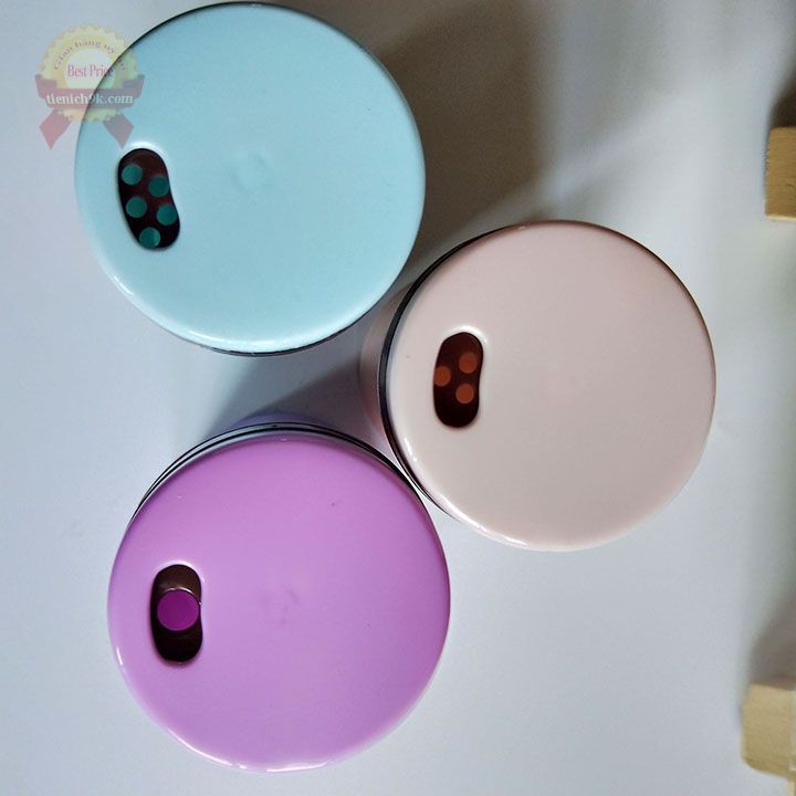 Hộp nhựa có lỗ xoay đựng gia vị hồ tiêu hạt muối tăm xỉa răng