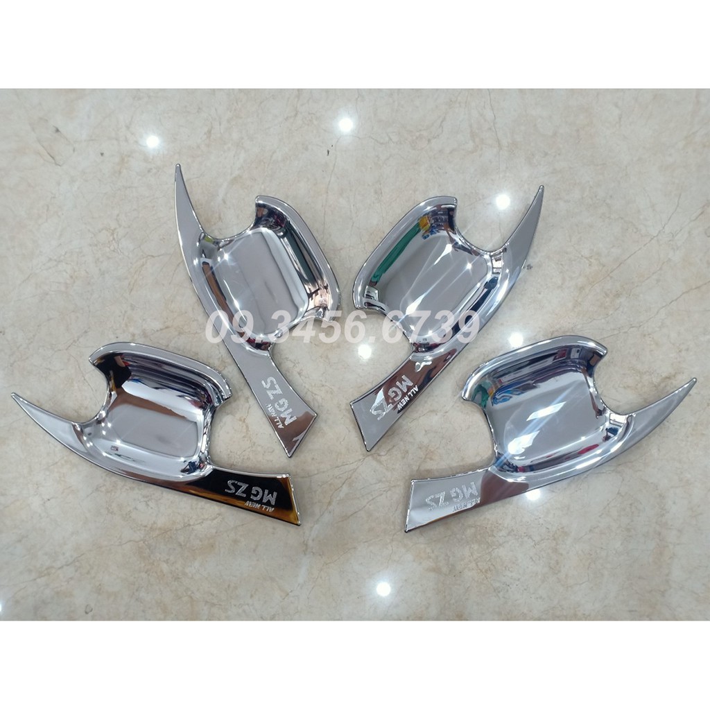 Ốp tay hõm cửa xe MG ZS mạ crom cao cấp chống xước tay cửa làm đẹp cho xe