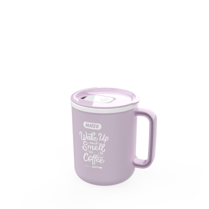 Ca Tròn Matsu Nhựa Duy Tân dung tích 500ml - Kích thước 9,6 x 12,4 x 12,4 cm