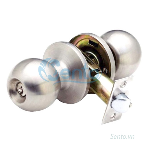 Full Trọn Bộ Ổ Khóa Tay Nắm Tròn DOORLOCK INOX 100% (Chính Hãng)