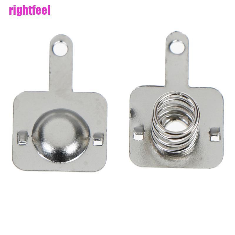 Bộ 50 Cặp Lò Xo Kết Nối Pin aa / aa