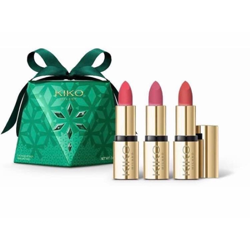 Set 3 son Powder Power Lipstick phiên bản giới hạn mùa Noel 2020 vừa mới ra