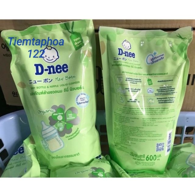 Nước rửa bình sữa Dnee 600ml