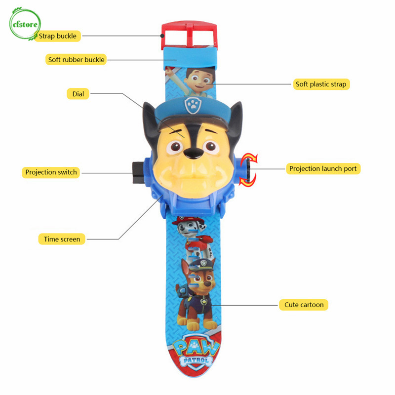 Đồng hồ điện tử 24 ảnh chiếu độc đáo cho bé