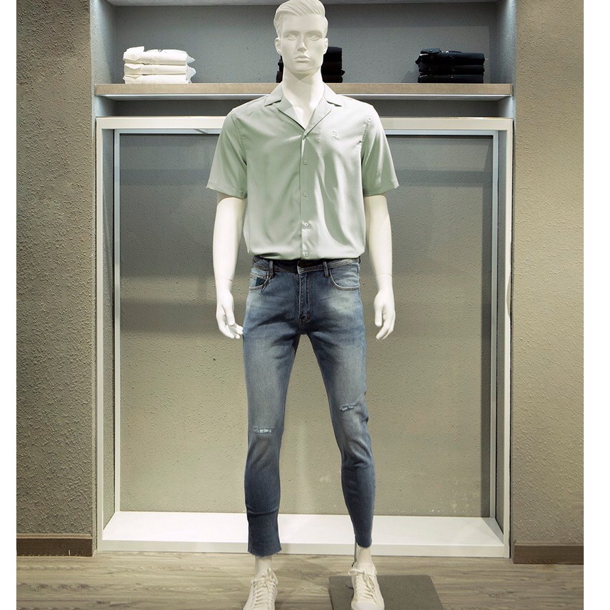 Áo sơ mi nam tay ngắn BEN & TOD cotton phong cách trẻ trung tinh tế S21011 | BigBuy360 - bigbuy360.vn