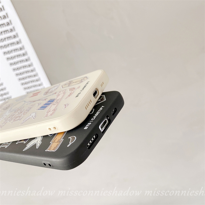 Ốp Lưng In Tên Nhóm Nhạc Bts Cho Iphone 11 12 Pro Max 6 6s 7 8 Plus Xr X Xs Max Se 2020