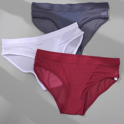 1/ 2 Quần lót FINETOO vải lưới sexy thoáng khí size M-XL cho nữ