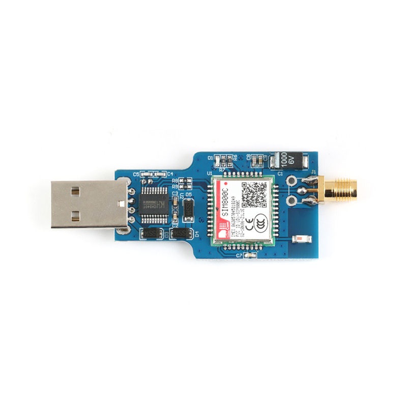 Mô Đun Chuyển Đổi USB Sang GSM GPRS SIM800C SIM800 Chuyên Dụng