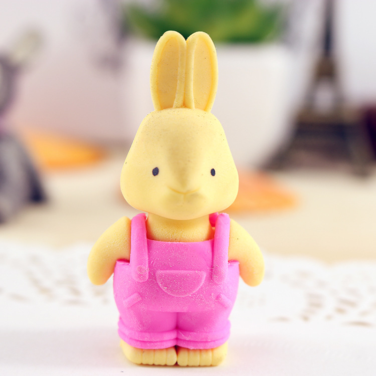 Gôm tẩy bút chì học sinh hình thỏ cute siêu sạch dễ thương giá rẻ cho bé NATO GT07