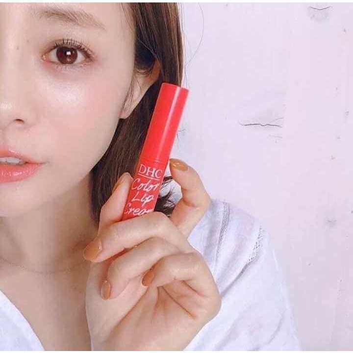 Son Dưỡng Môi Có Màu DHC Lip Cream 1,5g Nhật Bản Chính Hãng