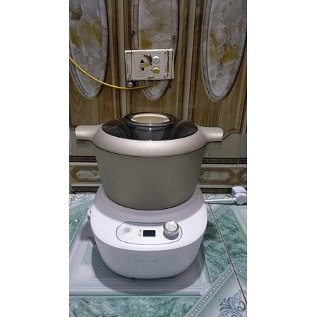 Máy nhào bột, nhồi bột, trộn bột Bear 5L A50E2 bản 2019 âu chống dính