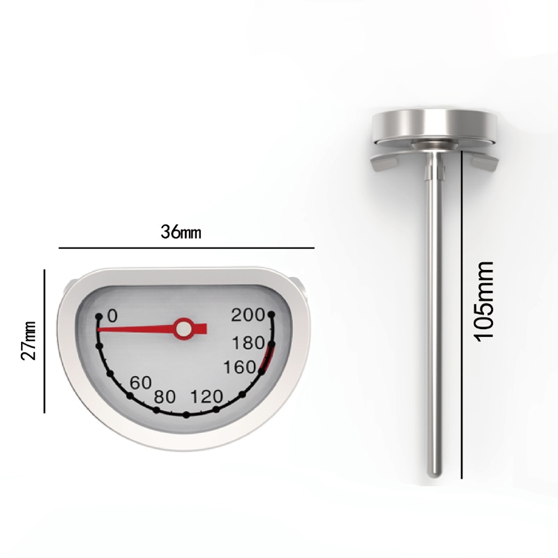 Chảo Chiên Sâu Bằng Thép Không Gỉ 0-200 Chất Lượng Cao °C Bình Đựng Dầu Chiên Tiện Dụng Cho Nhà Bếp