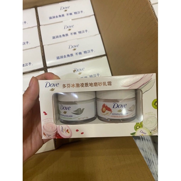 Tẩy Da Chết DOVE Exfoliating Body Polish