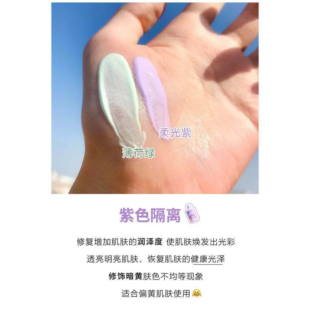 [Hàng mới về] Kem nền màu lỳ dưỡng ẩm làm trắng da | BigBuy360 - bigbuy360.vn