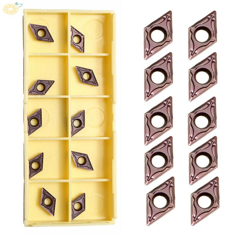 Set 10 Dụng Cụ Chèn Cacbua Dcmt070204 Ybc205 Chuyên Dụng Cho Máy Tiện