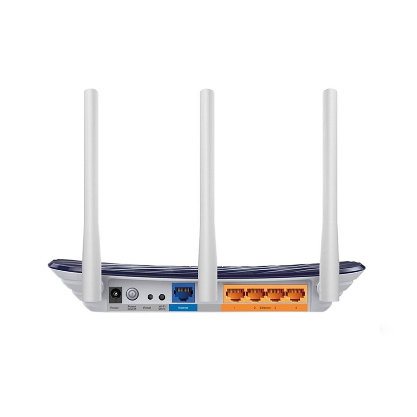 Phát Wifi TP-Link Archer C20 Chính hãng (3 anten, 733Mbps, 2 băng tần, Repeater, 4LAN). VI TÍNH QUỐC DUY