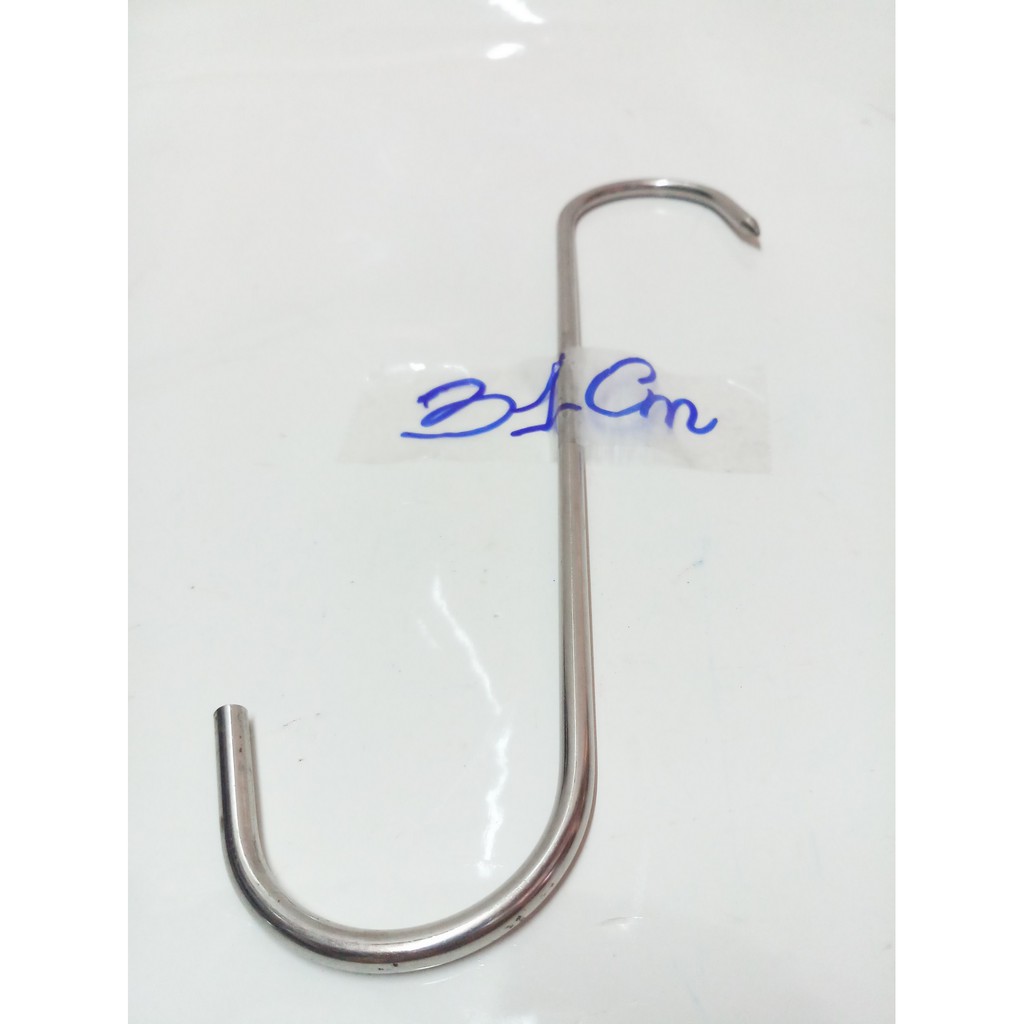 MÓC CHỮ S LOẠI LỚN DÀI 30CM INOX DÀY 7LY.