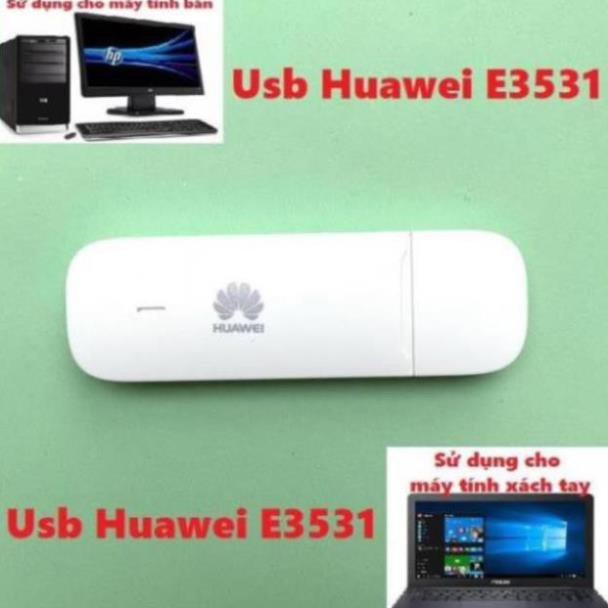 QA1807   shopcaugiay Bộ USB 3G 4G Huawei USB/DCOM 4G HUAWEI E3531 QA1807 | BigBuy360 - bigbuy360.vn