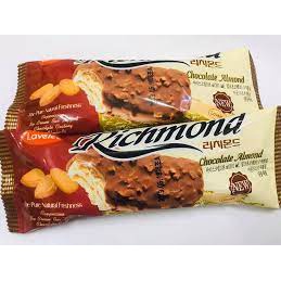 Kem cây socola hạnh nhân Richmon hiệu Lavelee - Hàn Quốc cây 80gr