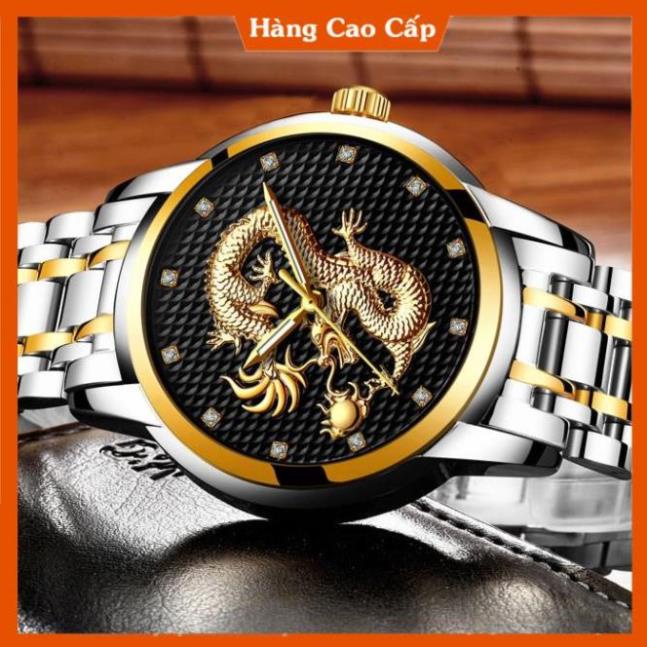 Đồng Hồ Nam ROMA DRAGON - Rồng 3D Nghệ thuật – Dây thép đúc đặt cao cấp | BigBuy360 - bigbuy360.vn