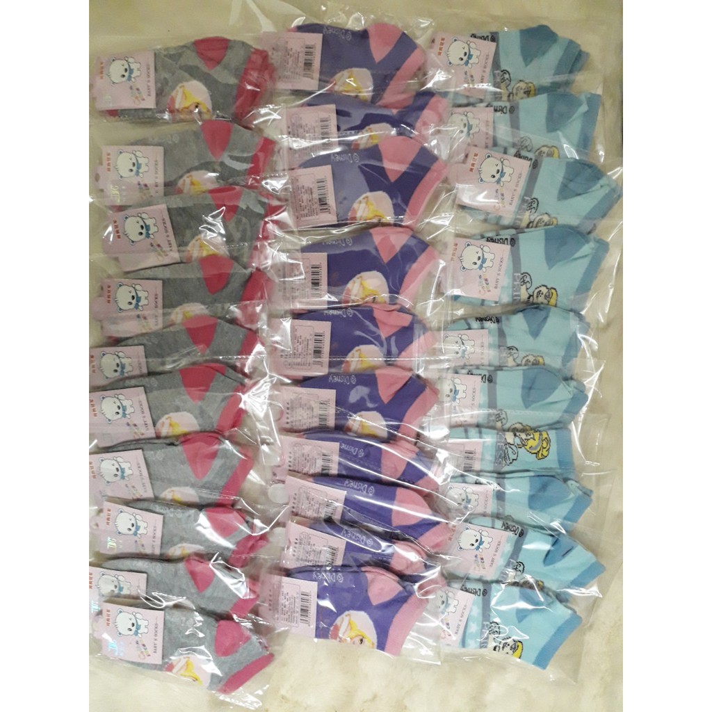 [1 đôi] Tất đa màu cho bé từ 2-3 tuổi (Tất mix)